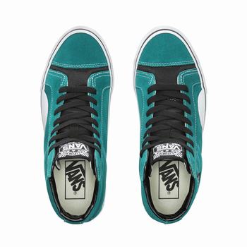 Damske Kotnikove Tenisky Vans California Native Style 238 Zelene VA10OHIZQ